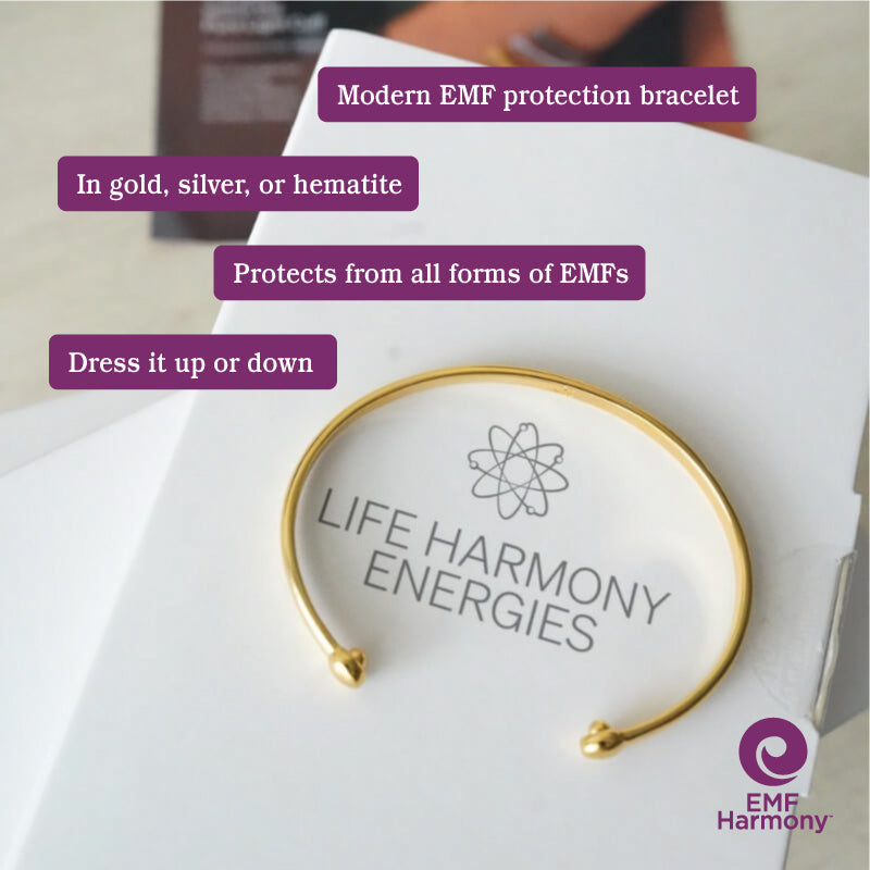 VitalShield Pure Light Cuff by Life Harmony Energies